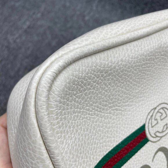 100% Authentic Gucci Leather Crossbody Bag - Picture 7 of 15